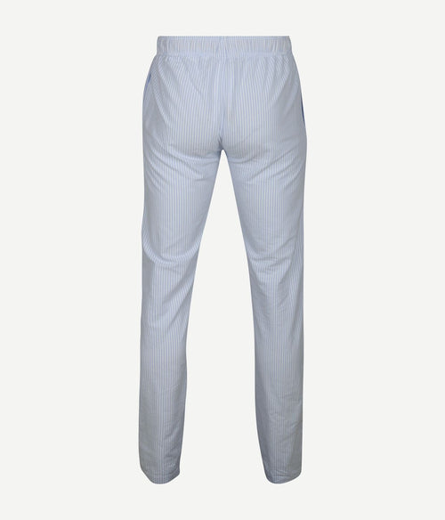Loungebroek streep lichtblauw