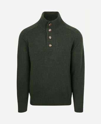 Mocker trui lamswol groen