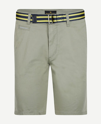 Steppin' Out northport short sage groen | Regular-fit