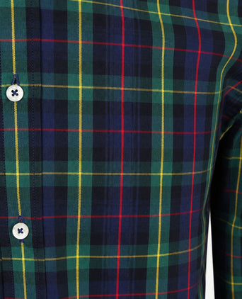 Overhemd tartan ruit multicolour