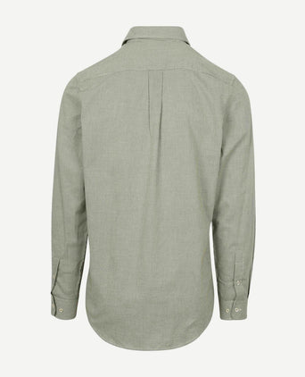 Steppin' Out overhemd flanel pepita groen | Slim-fit