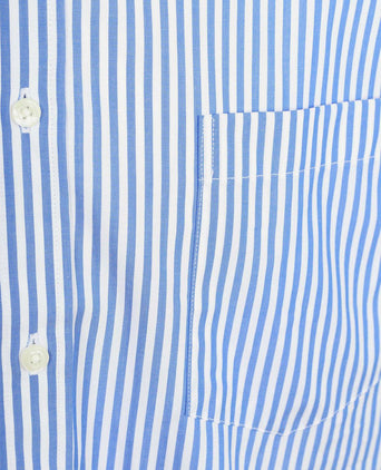 Overhemd big stripe blauw