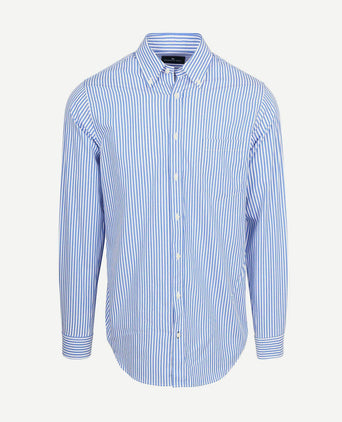 Overhemd big stripe blauw