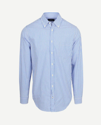 Overhemd big stripe blauw