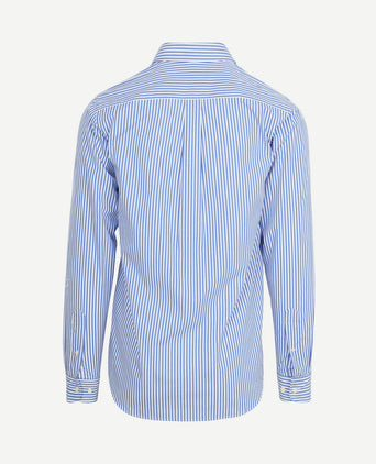 Overhemd big stripe blauw