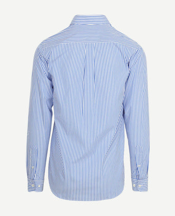 Overhemd big stripe blauw