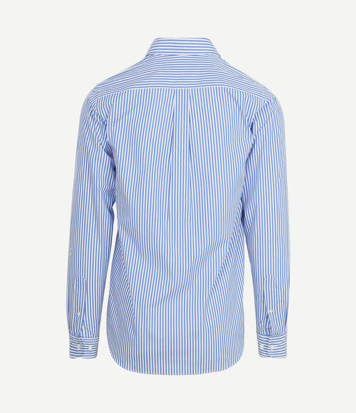Overhemd big stripe blauw