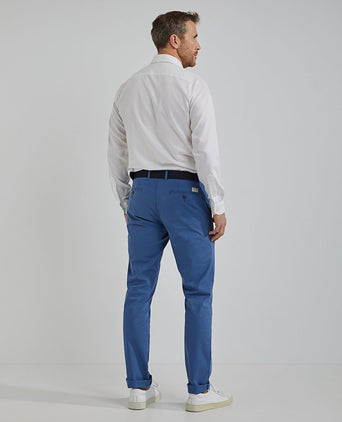 Steppin' Out overhemd dobby wit | Regular-fit