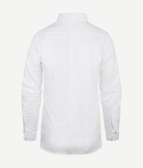 Steppin' Out overhemd dobby wit | Regular-fit