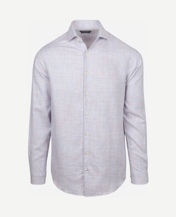 Overhemd faux ruit multicolour