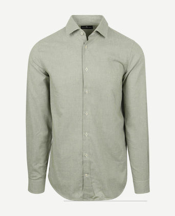 Overhemd flanel pepita groen