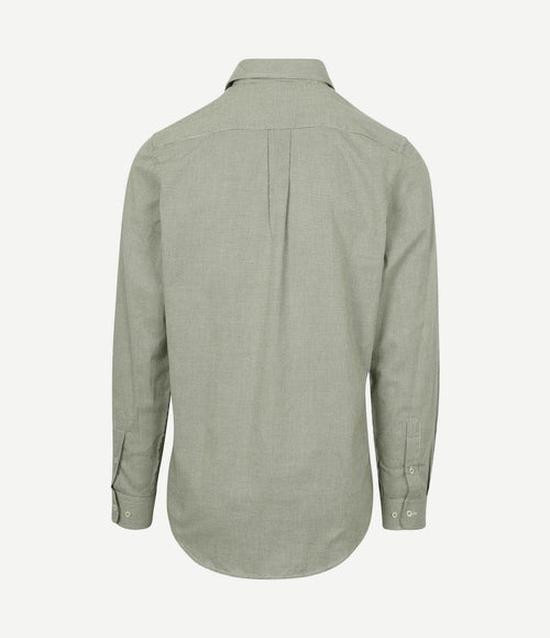 Overhemd flanel pepita groen