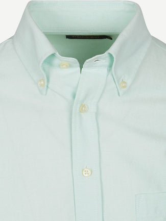 Overhemd Oxford borstzak lichtgroen Overhemd Oxford borstzak lichtgroen