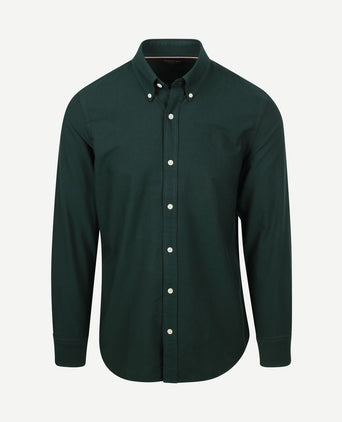 Overhemd Oxford donkergroen