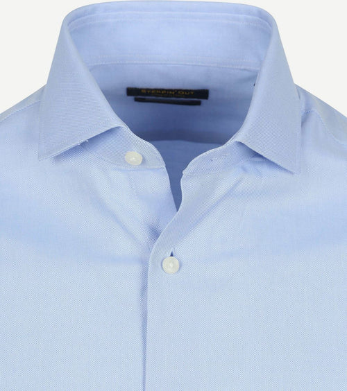 Steppin' Out overhemd Oxford lichtblauw | Regular-fit