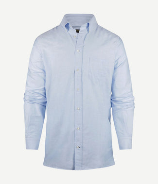 Steppin' Out overhemd Oxford lichtblauw | Regular-fit Steppin' Out overhemd Oxford lichtblauw | Regular-fit