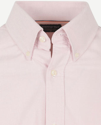 Steppin' Out overhemd Oxford roze | Regular-fit