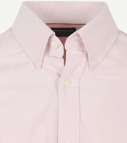 Steppin' Out overhemd Oxford roze | Regular-fit