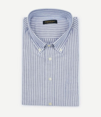 Overhemd Oxford streep lichtblauw Overhemd Oxford streep lichtblauw