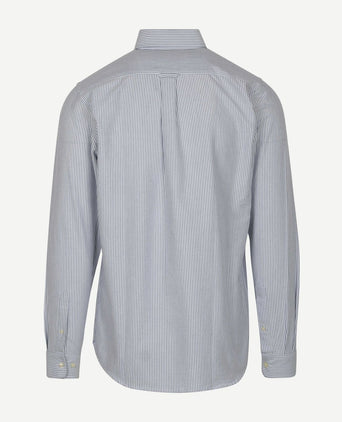 Steppin' Out overhemd Oxford streep lichtblauw | Regular-fit