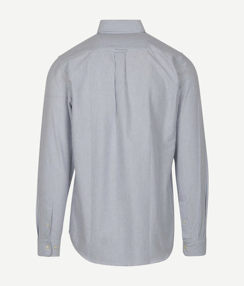 Steppin' Out overhemd Oxford streep lichtblauw | Regular-fit