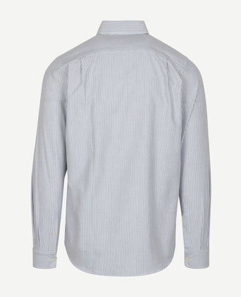 Steppin' Out overhemd Oxford streep lichtblauw | Regular-fit