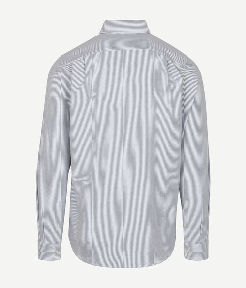 Steppin' Out overhemd Oxford streep lichtblauw | Regular-fit