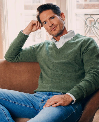 Steppin' Out overhemd Oxford streep lichtgroen | Regular-fit