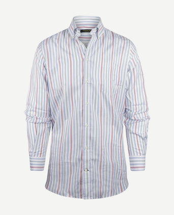 Steppin' Out overhemd Oxford streep multicolour | Regular-fit