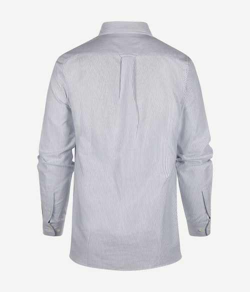 Steppin' Out overhemd Oxford streep donkerblauw | Regular-fit