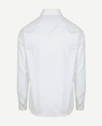 Steppin' Out overhemd Oxford wit | Regular-fit