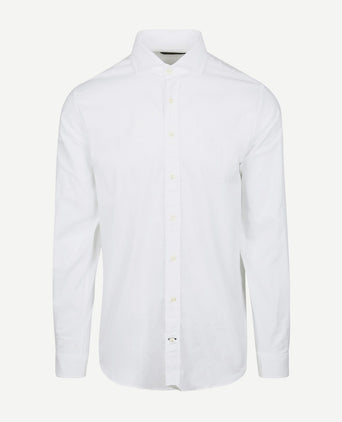 Steppin' Out overhemd Oxford wit | Regular-fit