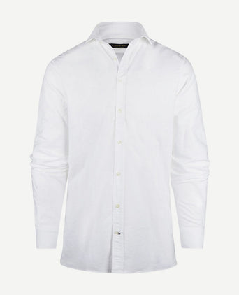 Steppin' Out overhemd Oxford wit | Regular-fit