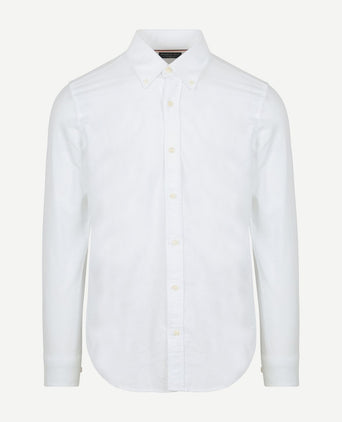 Steppin' Out overhemd Oxford wit | Regular-fit