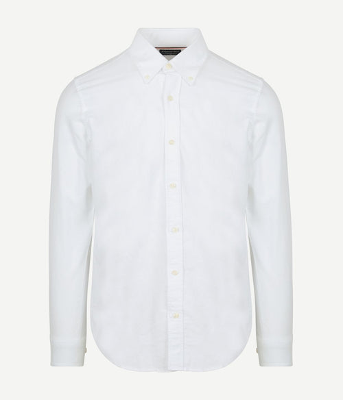 Steppin' Out overhemd Oxford wit | Regular-fit