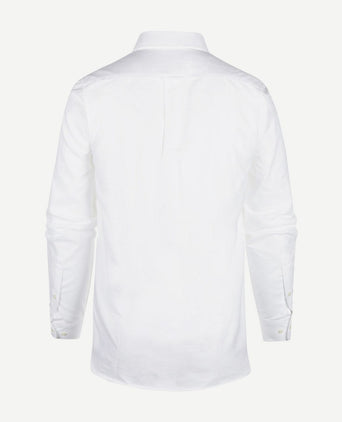 Steppin' Out overhemd Oxford wit | Regular-fit