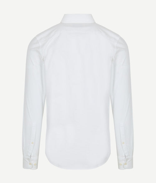 Steppin' Out overhemd Oxford wit | Regular-fit