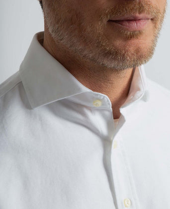 Steppin' Out overhemd Oxford wit | Regular-fit