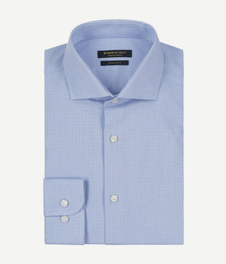 Steppin' Out overhemd ruit lichtblauw | Regular-fit Steppin' Out overhemd ruit lichtblauw | Regular-fit