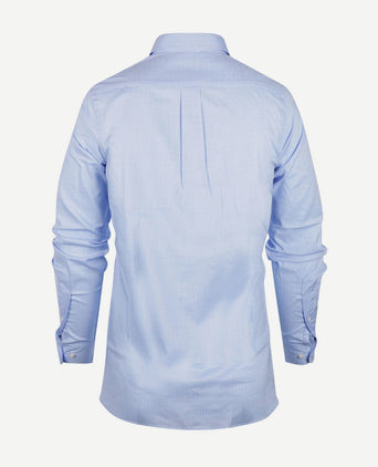 Steppin' Out overhemd ruiten blauw | Regular-fit