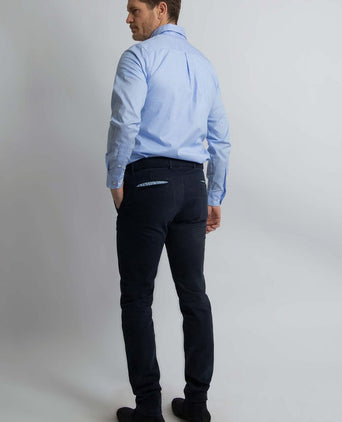 Steppin' Out overhemd ruiten blauw | Regular-fit