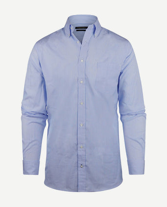 Steppin' Out overhemd streep lichtblauw | Regular-fit