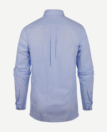 Steppin' Out overhemd streep lichtblauw | Regular-fit