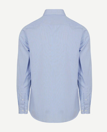 Steppin' Out overhemd streep lichtblauw | Regular-fit