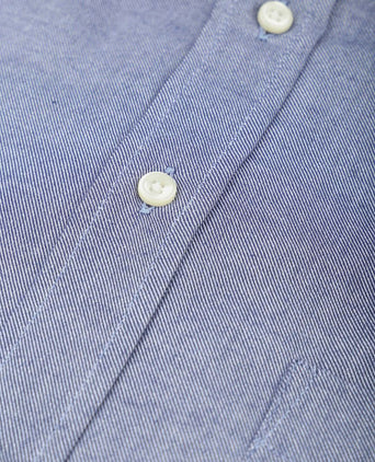 Steppin' Out overhemd twill blauw | Regular-fit