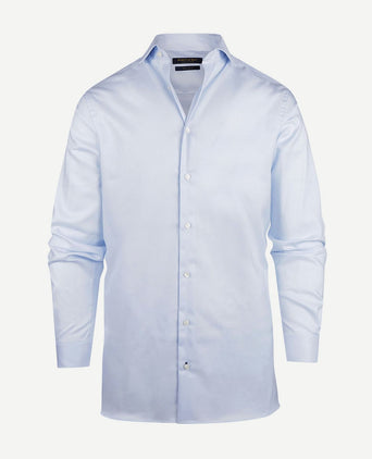 Steppin' Out overhemd twill lichtblauw | Regular-fit