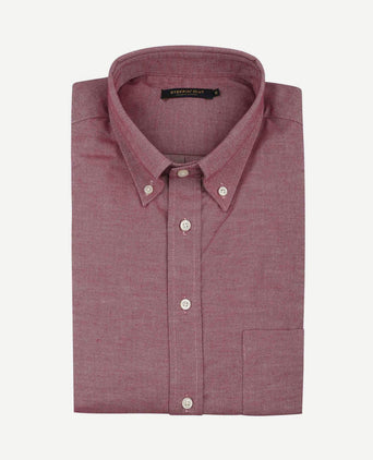 Overhemd twill rood
