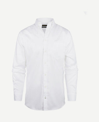 Overhemd twill wit