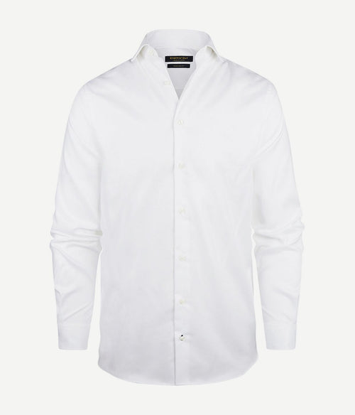 Steppin' Out overhemd twill wit | Regular-fit