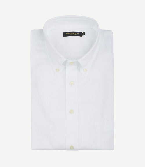 Overhemd twill wit